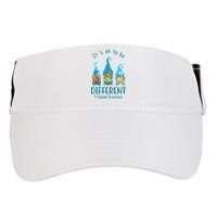 It's Ok To Be Different Autism Awareness Gnome Adult Drive Performance Visor