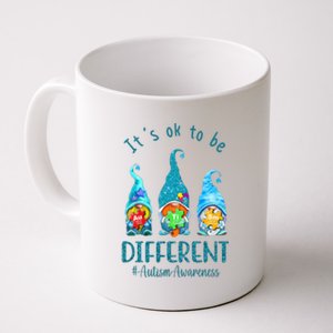 It's Ok To Be Different Autism Awareness Gnome Coffee Mug