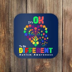 Its Ok To Be Different Autism Awareness Coaster