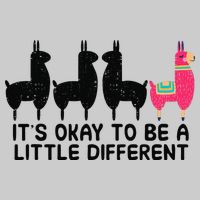 It's okay to be a little different Alpacas Quote Tie-Dye T-Shirt