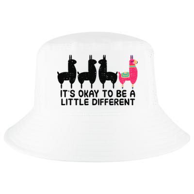 It's okay to be a little different Alpacas Quote Cool Comfort Performance Bucket Hat