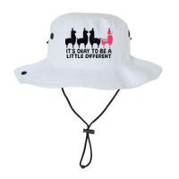 It's okay to be a little different Alpacas Quote Bucket Hat