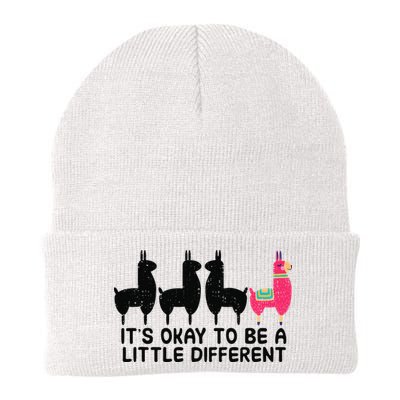 It's okay to be a little different Alpacas Quote Beanie