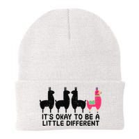 It's okay to be a little different Alpacas Quote Beanie