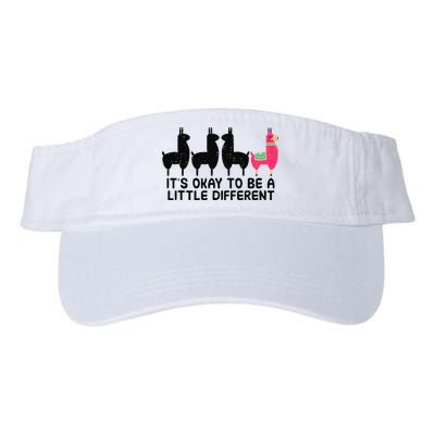 It's okay to be a little different Alpacas Quote Visor