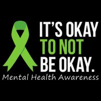 Its Okay To Not Be Okay Mental Health Awareness Ribbon Impact Tech Backpack