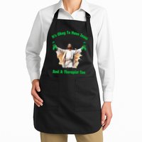 Its Ok To Have Jesus And A Therapist Too Apron