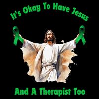 Its Ok To Have Jesus And A Therapist Too Baby Bodysuit