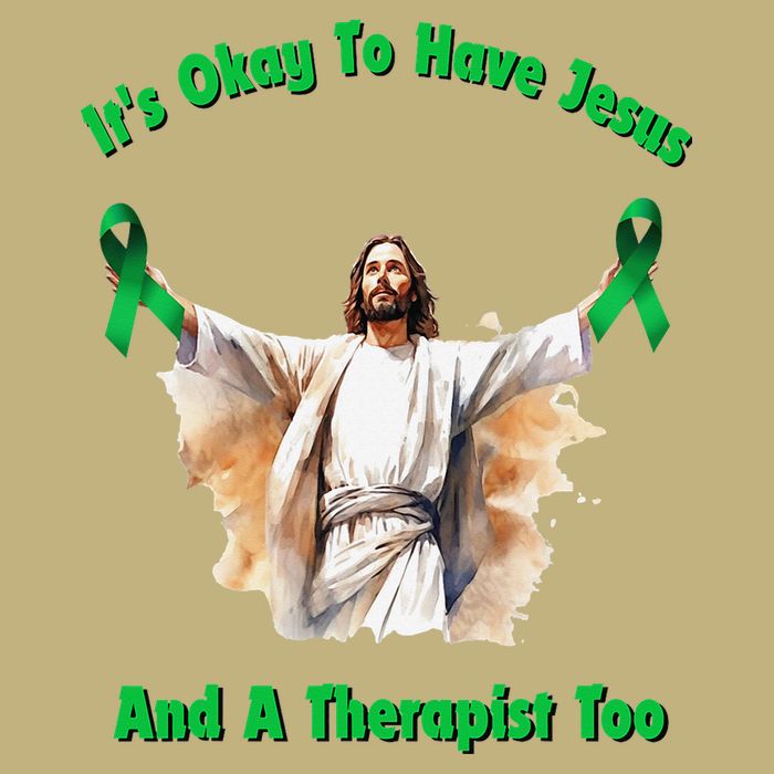 Its Ok To Have Jesus And A Therapist Too T-Shirt