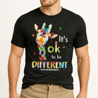 It's Ok To Be Different Autism Awareness Puzzle Giraffe Performance Shirt