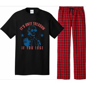 Its Only Treason If You Lose Washington American 4th Of July Pajama Set