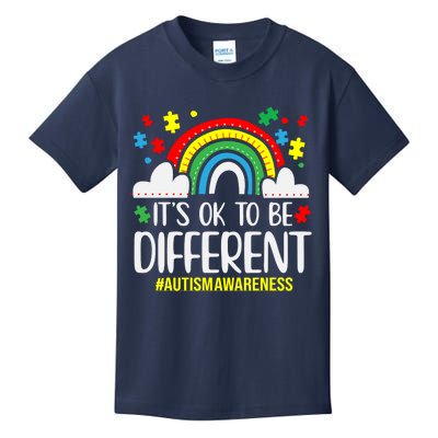 It's OK To Be Different Autism Awareness Kids T-Shirt