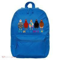 ItS Ok To Be Different Cute Chicken Autism Awareness Month Cool Gift 16 in Basic Backpack