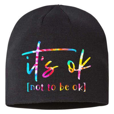 Its Ok To Not Be Okay Mental Health Awareness Month Sustainable Beanie