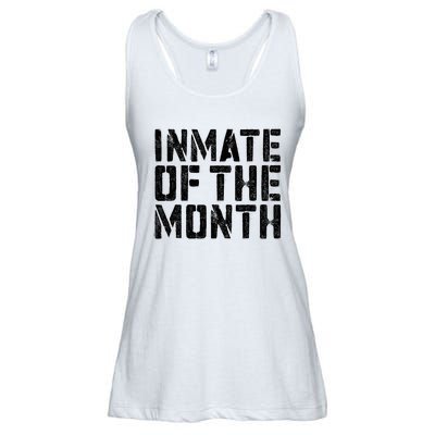 Inmate Of The Month Prisoner Costume Ladies Essential Flowy Tank