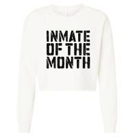 Inmate Of The Month Prisoner Costume Cropped Pullover Crew