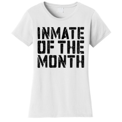 Inmate Of The Month Prisoner Costume Women's T-Shirt