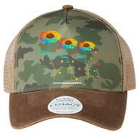 Its Ok To Be Different Autism Awareness Acceptance Legacy Tie Dye Trucker Hat