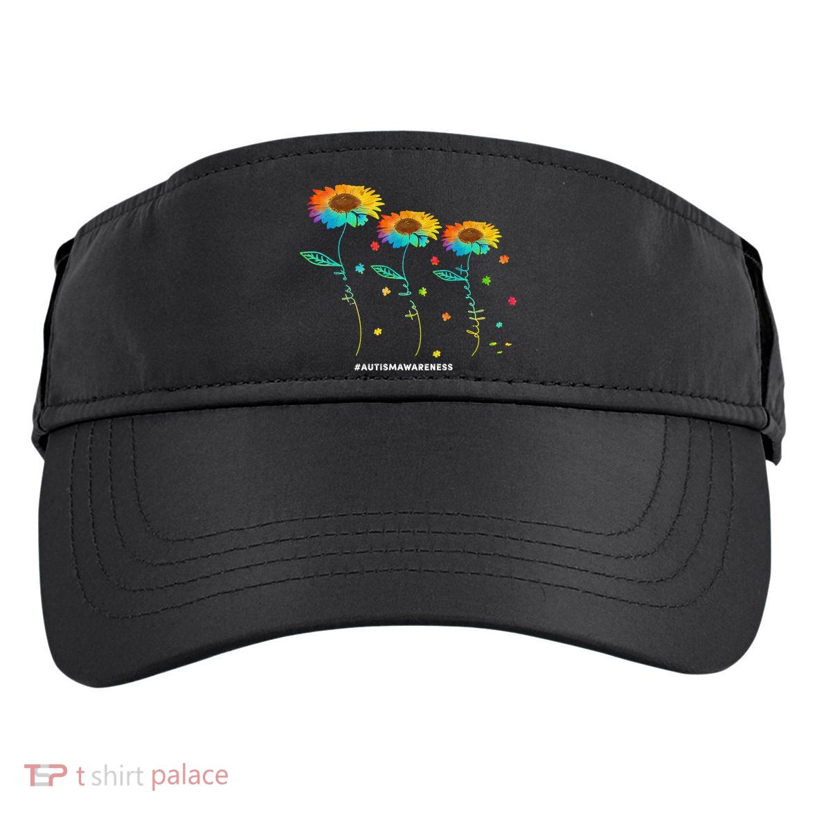 Its Ok To Be Different Autism Awareness Acceptance Adult Drive Performance Visor