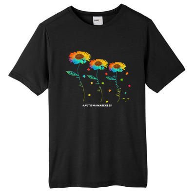 Its Ok To Be Different Autism Awareness Acceptance Tall Fusion ChromaSoft Performance T-Shirt