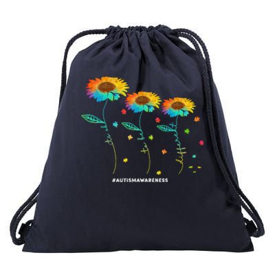 Its Ok To Be Different Autism Awareness Acceptance Drawstring Bag