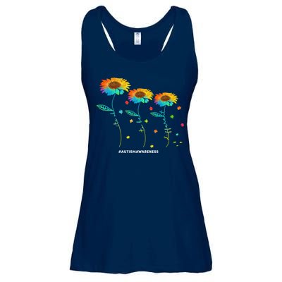 Its Ok To Be Different Autism Awareness Acceptance Ladies Essential Flowy Tank