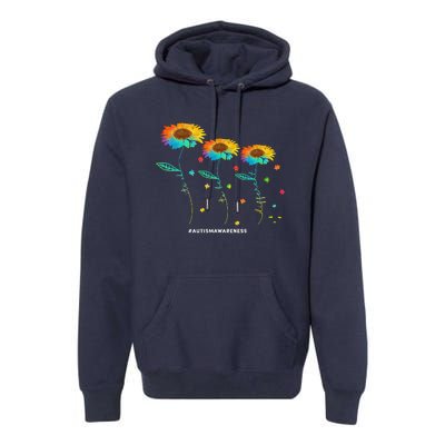 Its Ok To Be Different Autism Awareness Acceptance Premium Hoodie