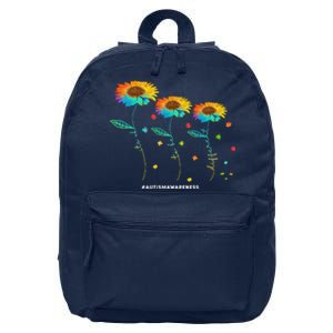 Its Ok To Be Different Autism Awareness Acceptance 16 in Basic Backpack