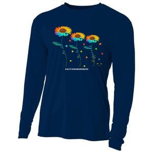 Its Ok To Be Different Autism Awareness Acceptance Cooling Performance Long Sleeve Crew