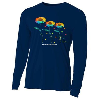 Its Ok To Be Different Autism Awareness Acceptance Cooling Performance Long Sleeve Crew