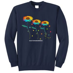 Its Ok To Be Different Autism Awareness Acceptance Tall Sweatshirt