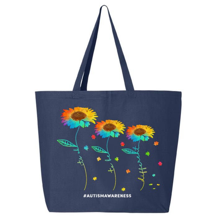 Its Ok To Be Different Autism Awareness Acceptance 25L Jumbo Tote