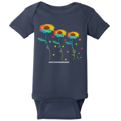 Its Ok To Be Different Autism Awareness Acceptance Baby Bodysuit