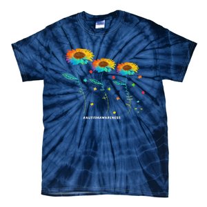 Its Ok To Be Different Autism Awareness Acceptance Tie-Dye T-Shirt