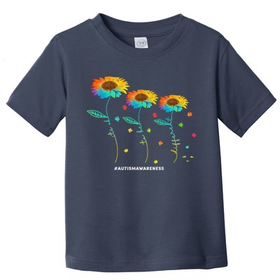 Its Ok To Be Different Autism Awareness Acceptance Toddler T-Shirt