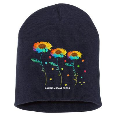 Its Ok To Be Different Autism Awareness Acceptance Short Acrylic Beanie
