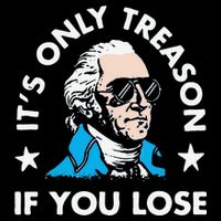 ItS Only Treason If You Lose Cropped Pullover Crew
