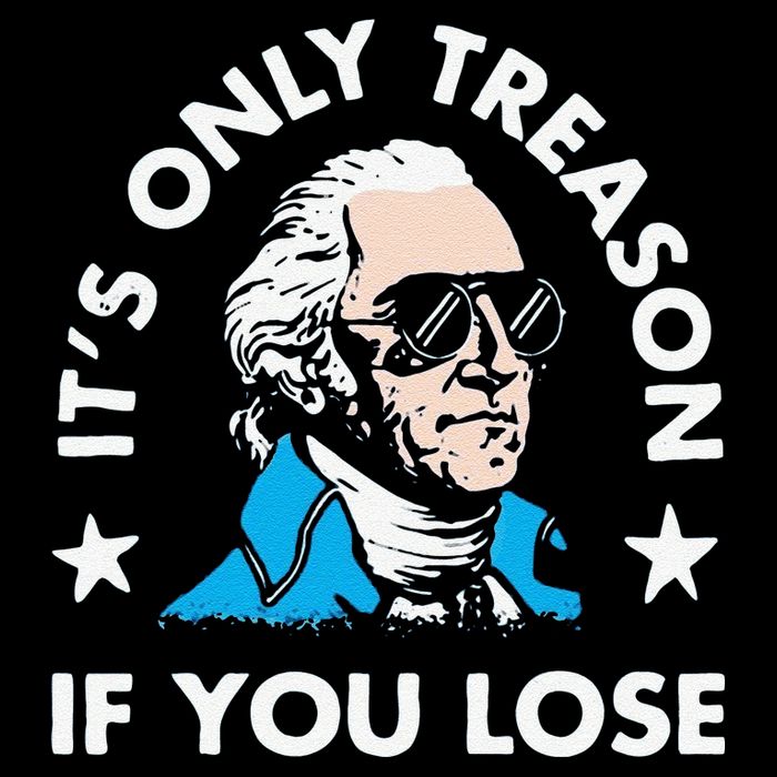 ItS Only Treason If You Lose Cropped Pullover Crew