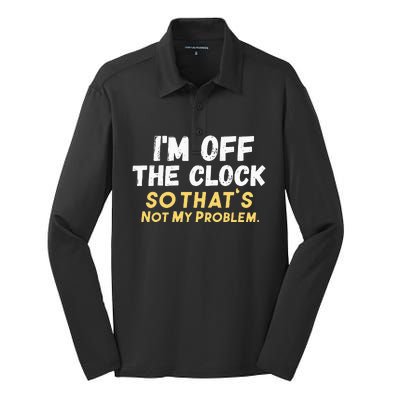 Im Off The Clock Silk Touch Performance Long Sleeve Polo