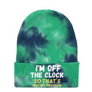 Im Off The Clock Tie Dye 12in Knit Beanie