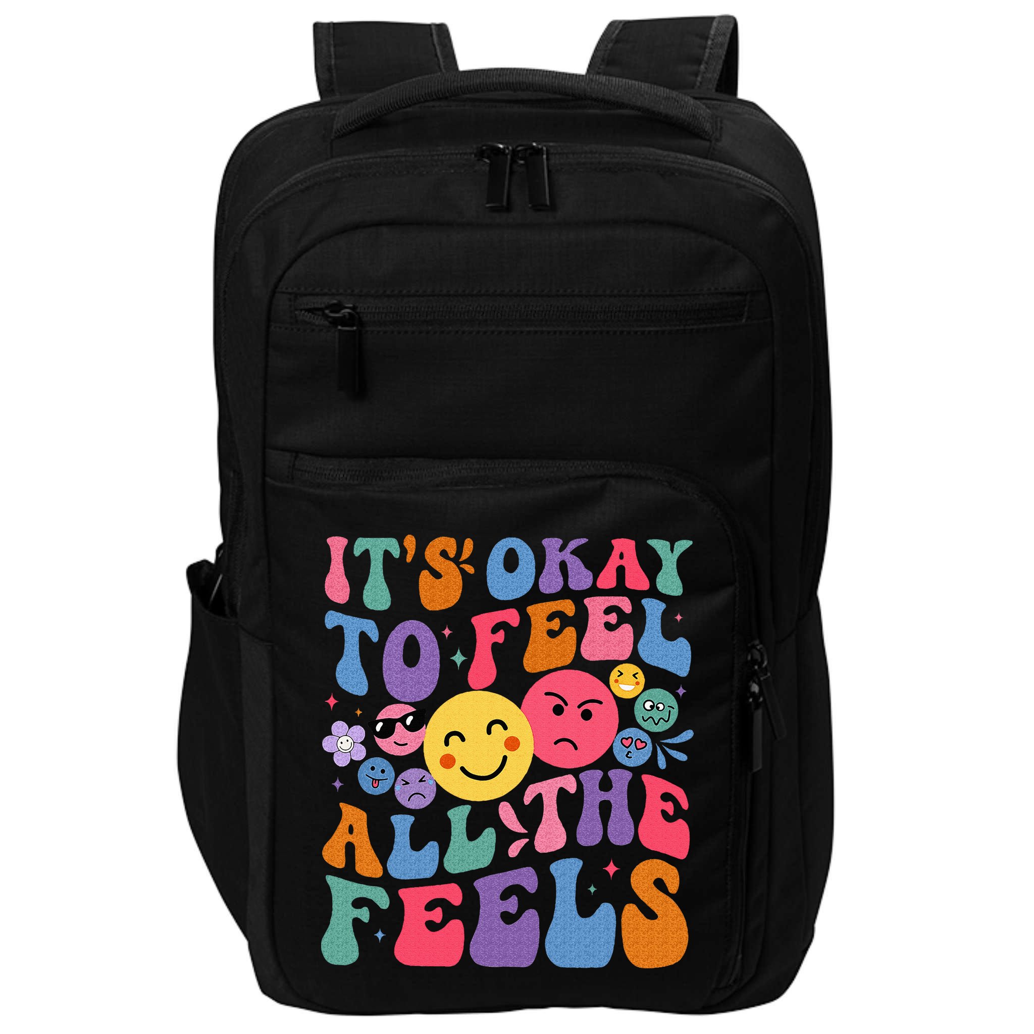 It's Ok To Feel All The Feels Emotions Mental Health Impact Tech Backpack
