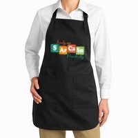 I Only Use Sarcasm Periodically Funny Sarcastic Periodic Table Of The Elements Apron