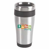 I Only Use Sarcasm Periodically Funny Sarcastic Periodic Table Of The Elements 16oz Travel Tumbler