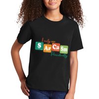 I Only Use Sarcasm Periodically Funny Sarcastic Periodic Table Of The Elements Kids T-Shirt