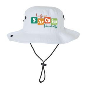 I Only Use Sarcasm Periodically Funny Sarcastic Periodic Table Of The Elements Legacy Cool Fit Booney Bucket Hat