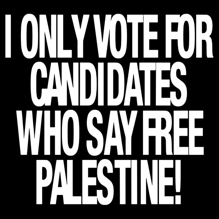 I Only Vote For Candidates Who Say Free Palestine 16 in Basic Backpack