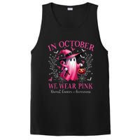 In October We Wear Ghost Witch Breast Cancer Awareness PosiCharge Competitor Tank