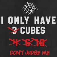 I Only Want Puzzle Cube Funny Speed Cubing Math Knit Cap Winter Beanie