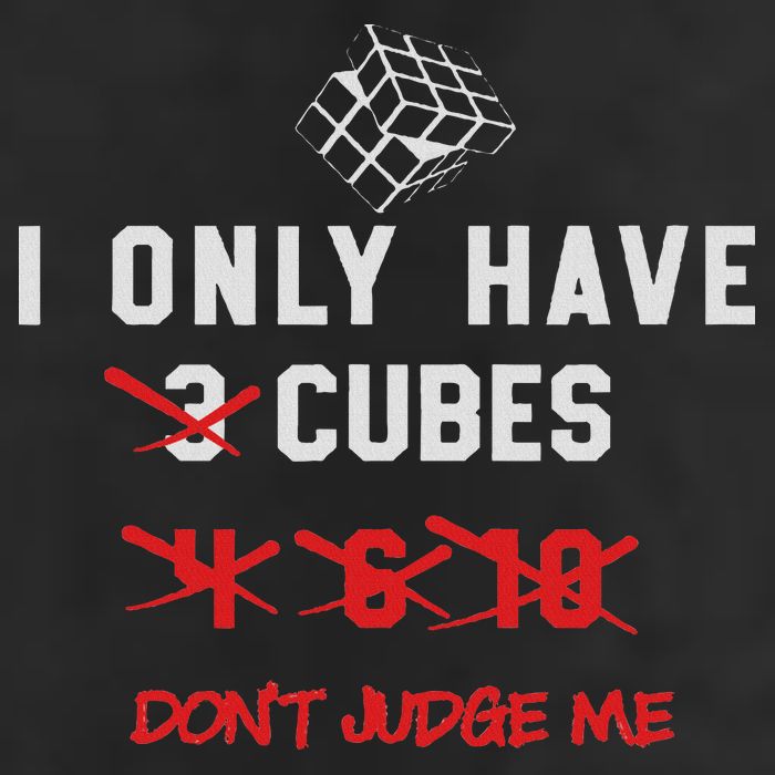 I Only Want Puzzle Cube Funny Speed Cubing Math Knit Cap Winter Beanie