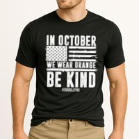 In October We Wear Orange Be Kind End Bullying Usa Flag Unity Day Performance Shirt